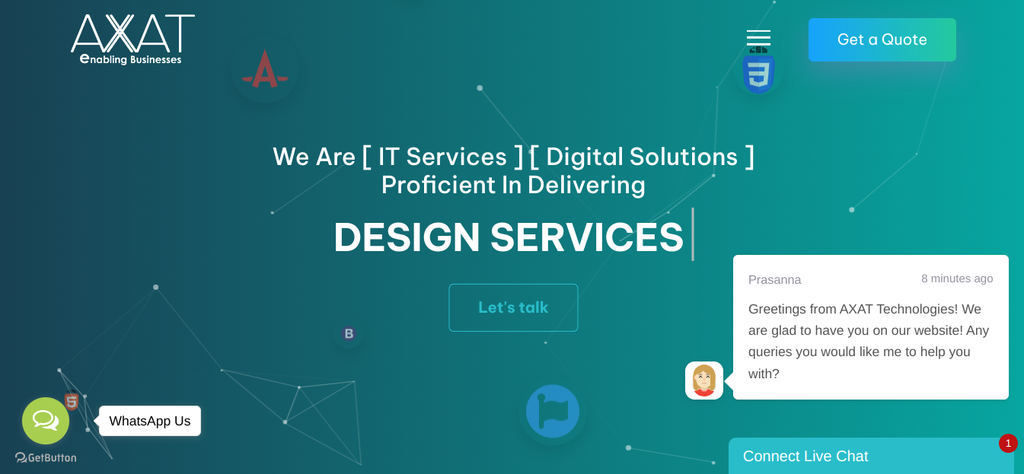 a snapshot of the company mentioned under the list of top blockchain development companies from India